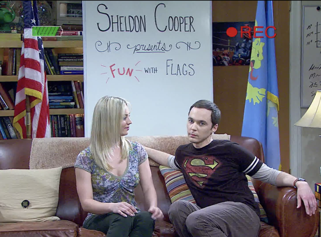 penny from the big bang theory teaching sheldon cooper about body language