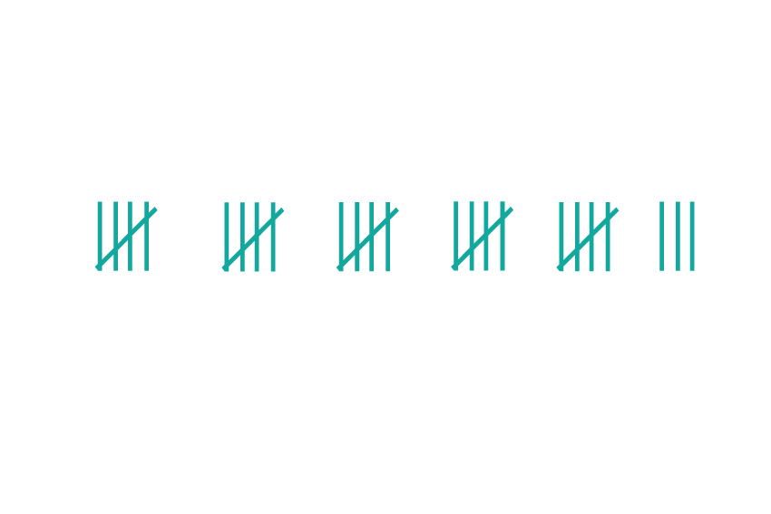 tally marks: a helpful way for ah counters to count filler words