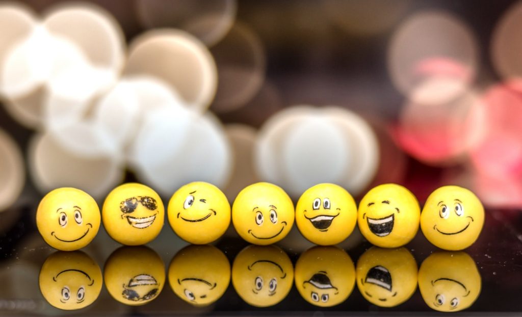Emoji faces that you can make at home to practice public speaking