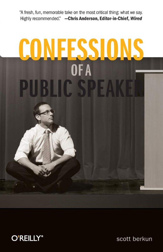 confessions of a public speaker on starting a speech