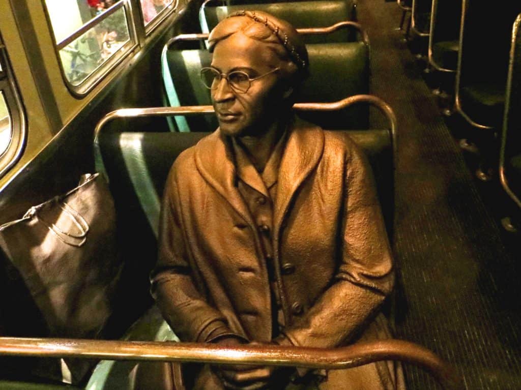 rosa parks was an introvert who became a great speaker and leader