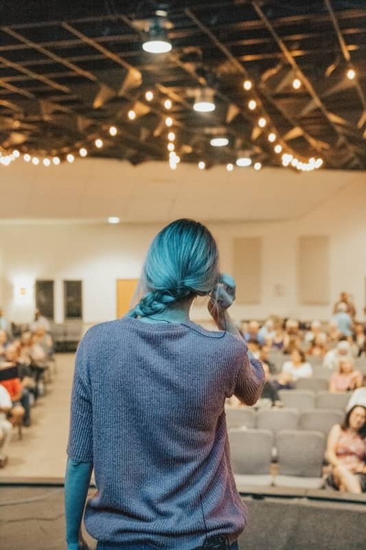 vulnerability in public speaking is important to establish a connect with the audience, and attract them to your business
