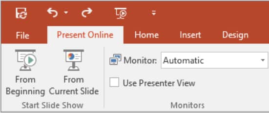 how to present remotely through google slides